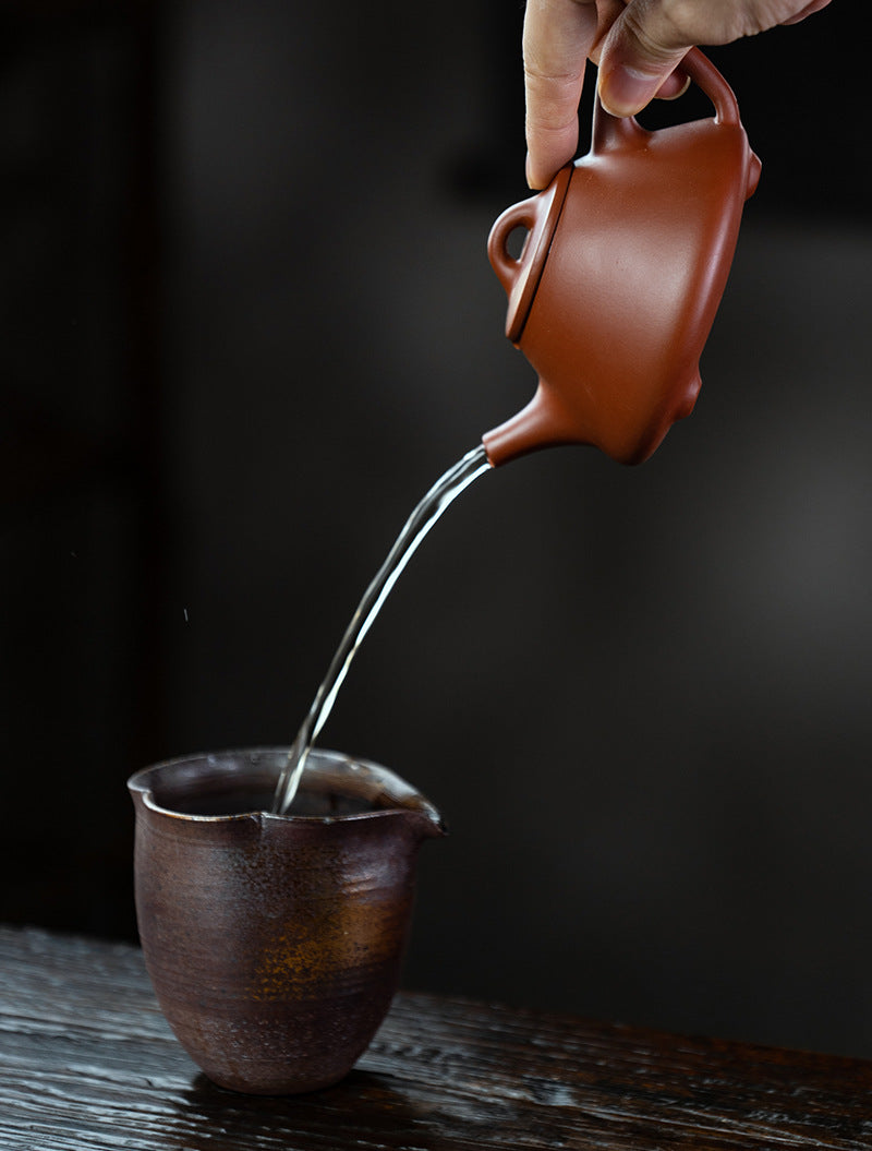 This is a Yixing teapot. this is Chinese yixing clay teapot