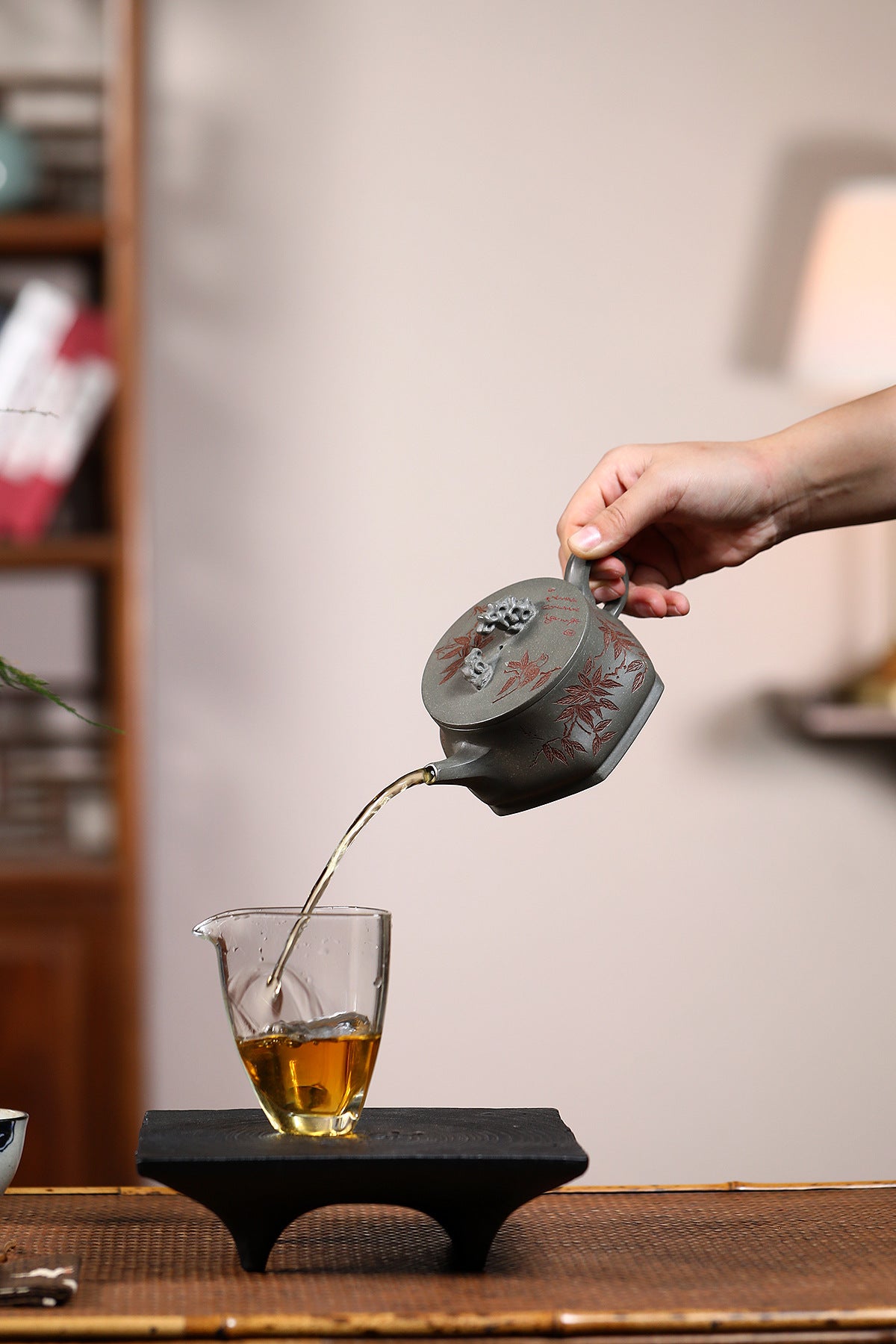 This is a Yixing teapot. this is Chinese yixing clay teapot
