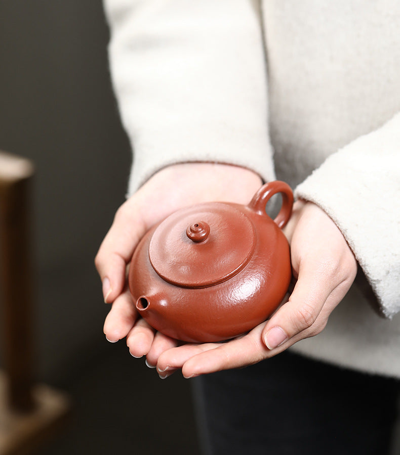 This is a Yixing teapot. this is Chinese yixing clay teapot