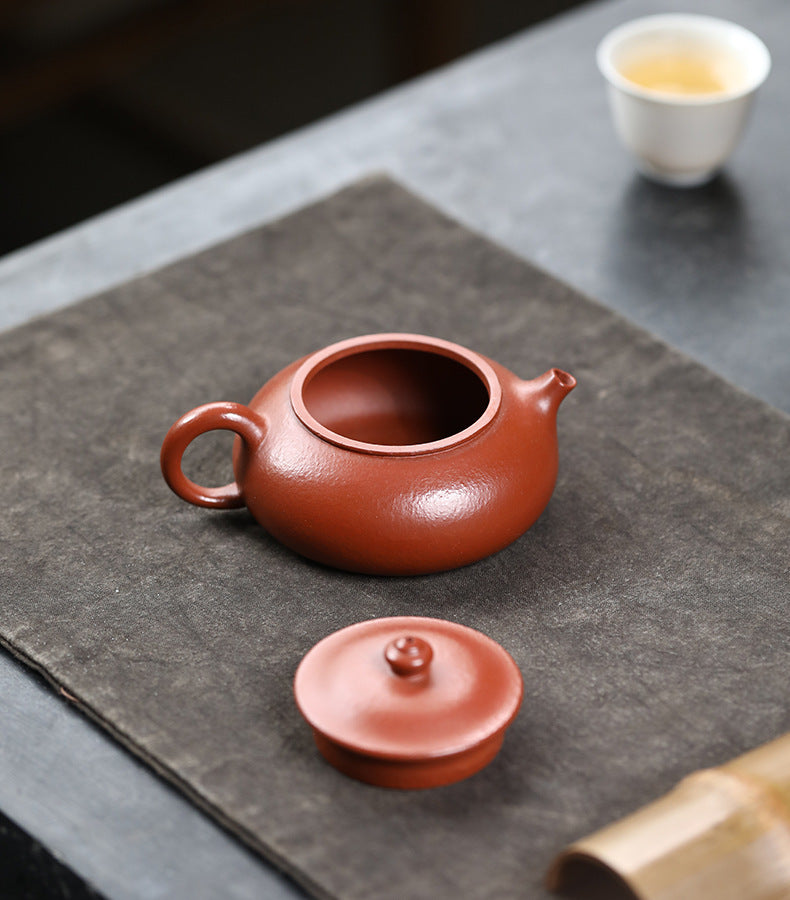 This is a Yixing teapot. this is Chinese yixing clay teapot