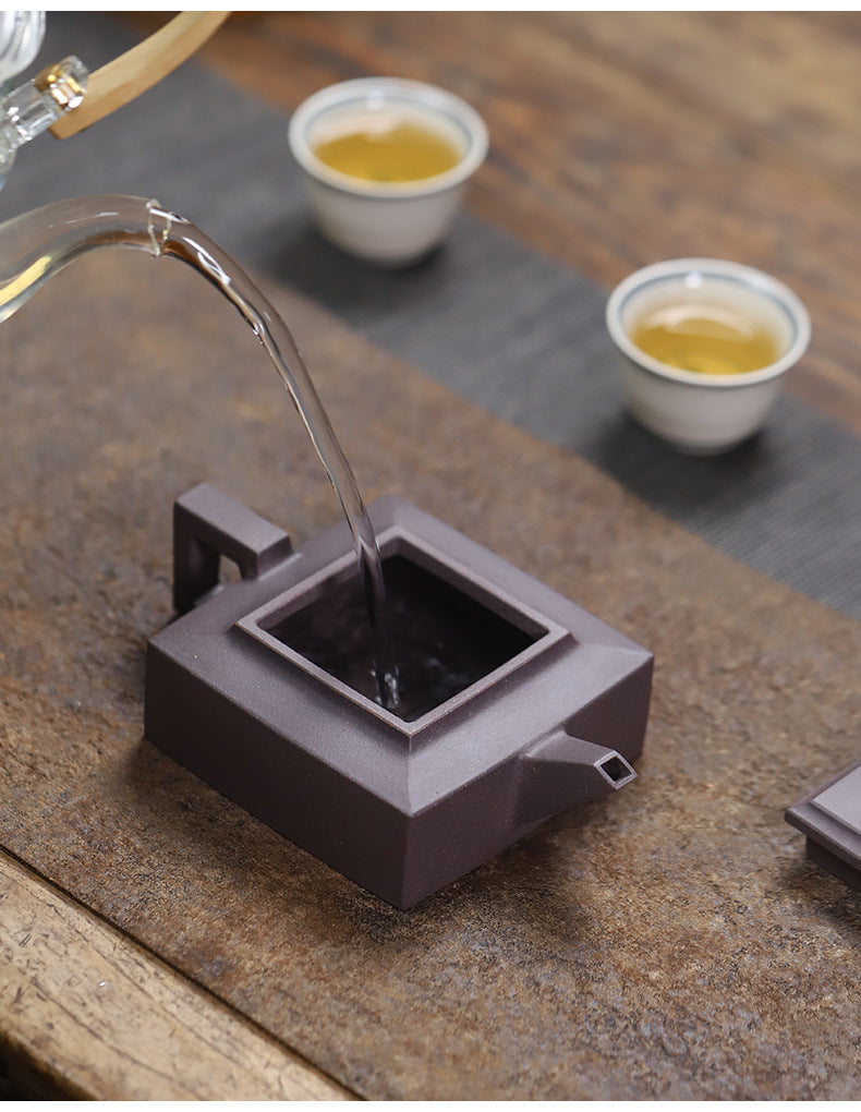 This is a Yixing teapot this is Chinese yixing clay teapot