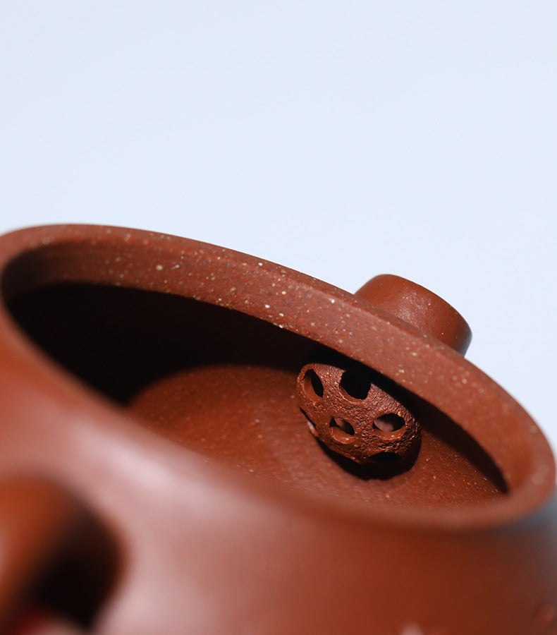 This is a Yixing teapot. this is Chinese yixing clay teapot