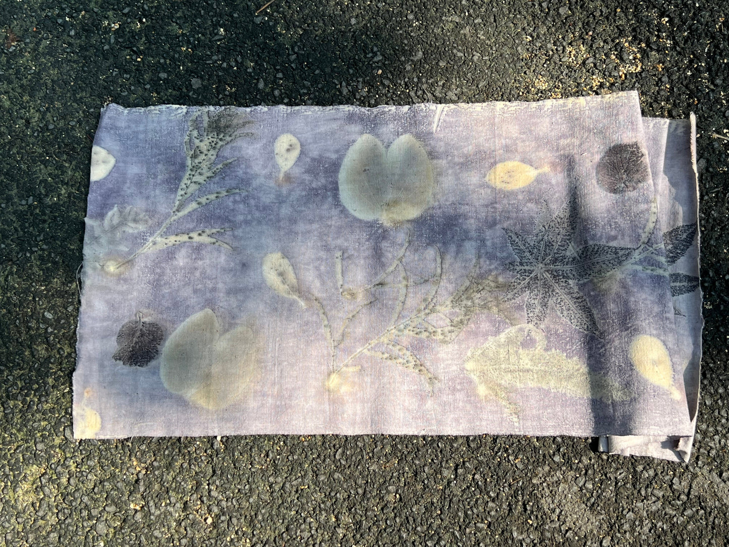 Hand Dyed Mauve Color Tea Table Cloth Natura Plant Dyed Cotton Tea Mat Chabu Chaxi