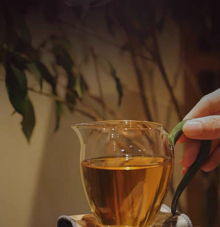 This is Chinese aged white tea shoumei
