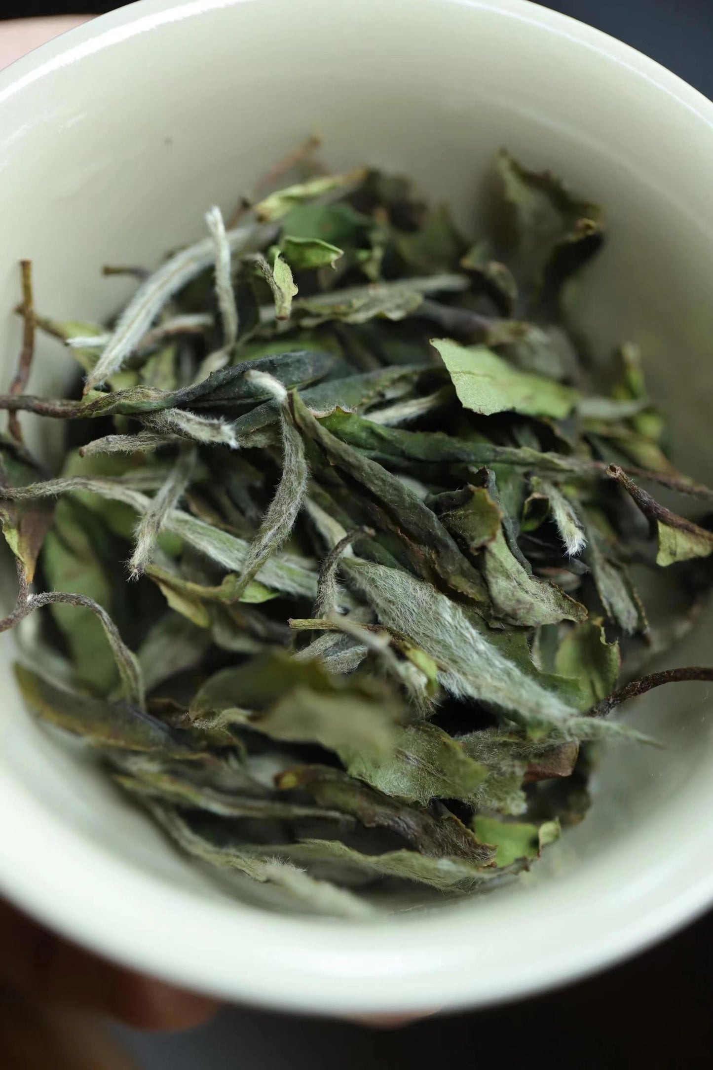 this is Chinese white tea white peony white tea bai mu dan