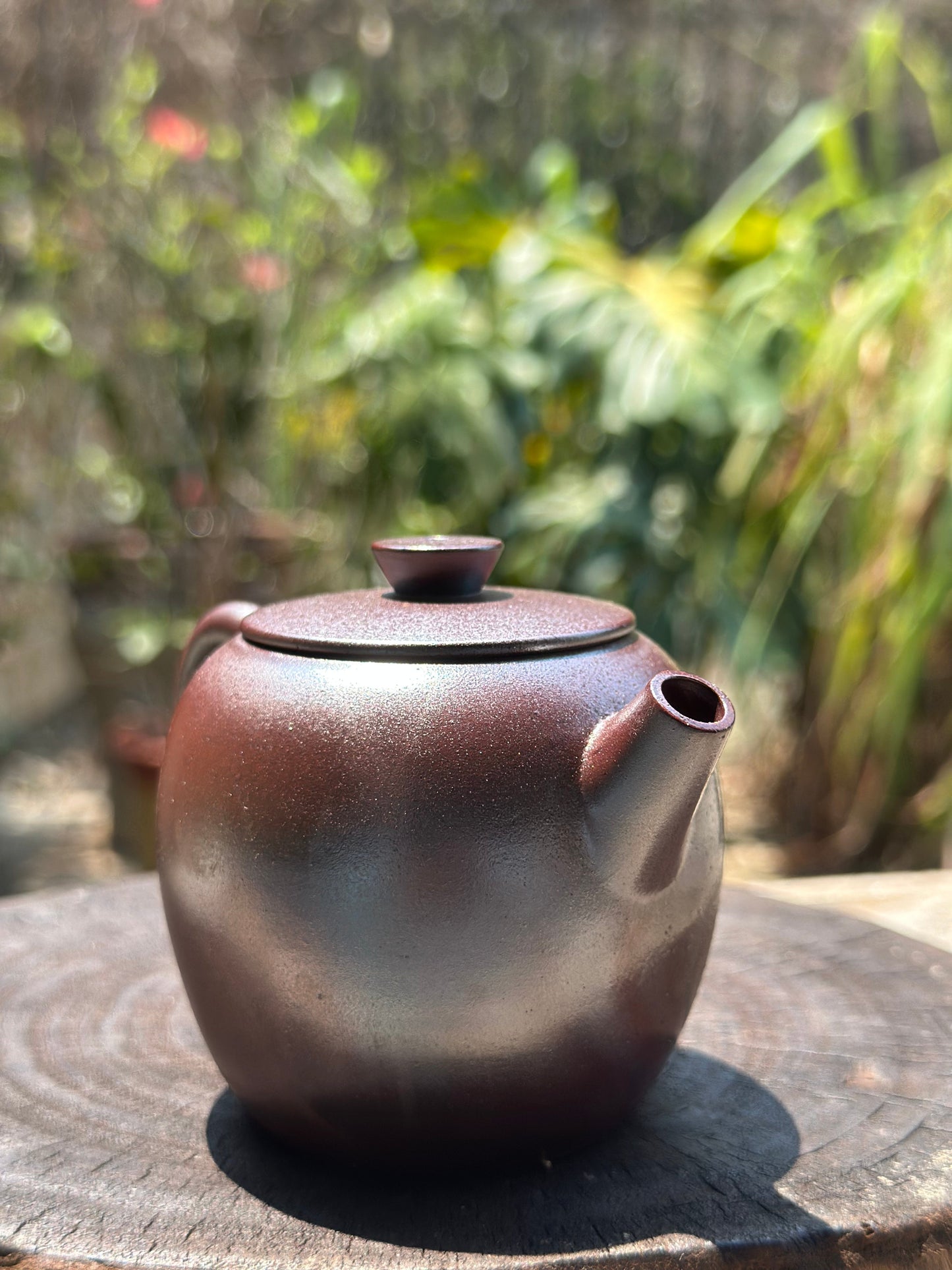 Handcrafted Woodfired Artowork Chinese Nixing clay Pottery Clay Teapot Shape 165ml