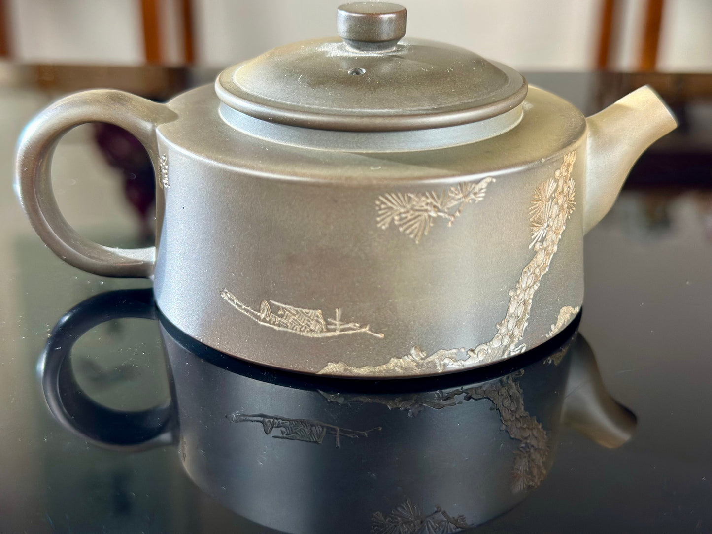 Handcrafted Nixing Clay Teapot Chinese Nixing Pottery Pot