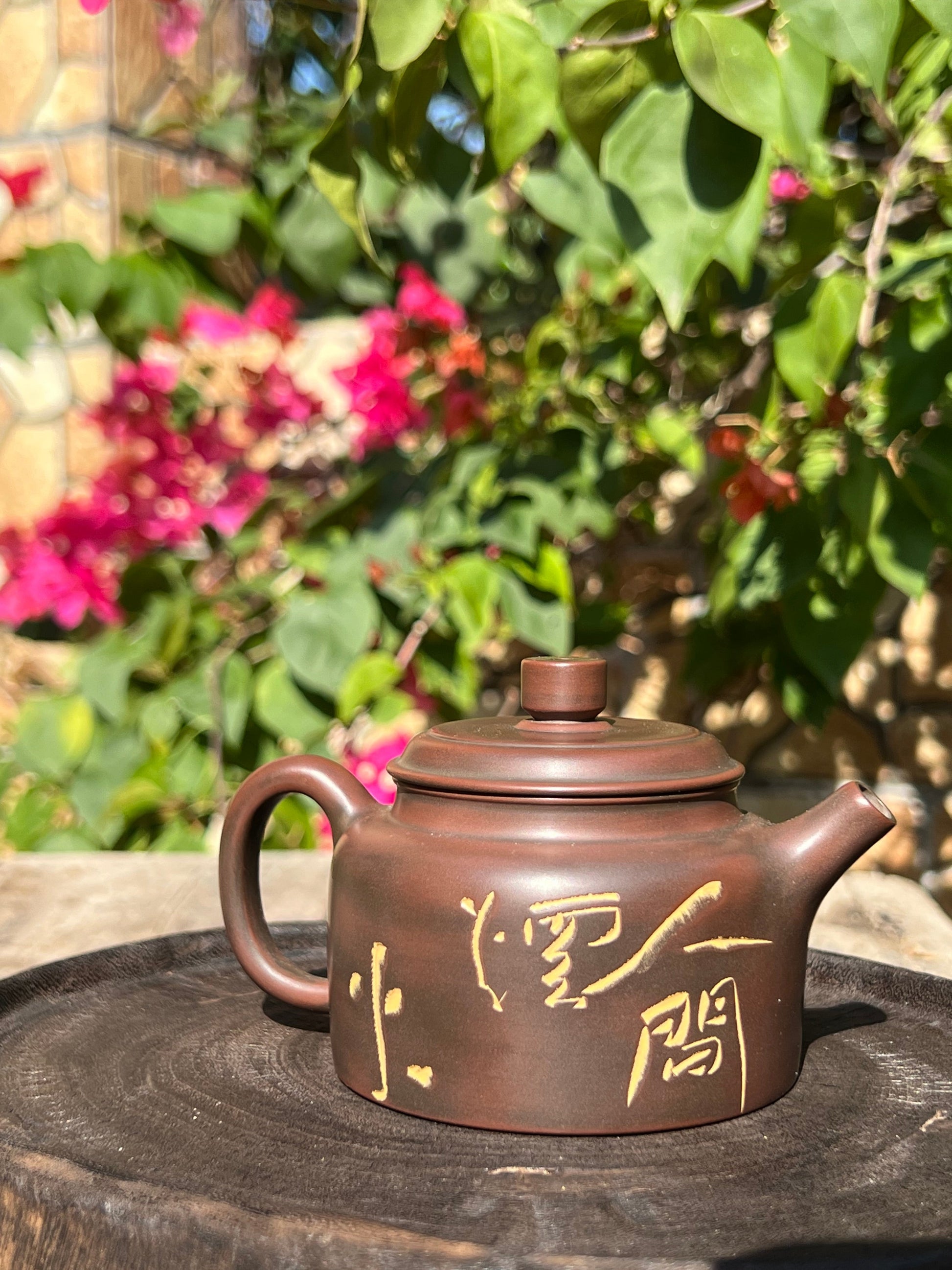 This is a Nixing clay teapot.this is a Chinese Nixing pottery teapot