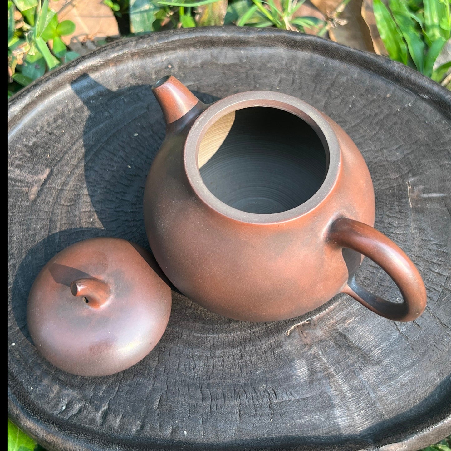 Handcrafted Original Design Chinese Nixing Pottery Teapot Artwork Black Teapot Kungfu Teapot