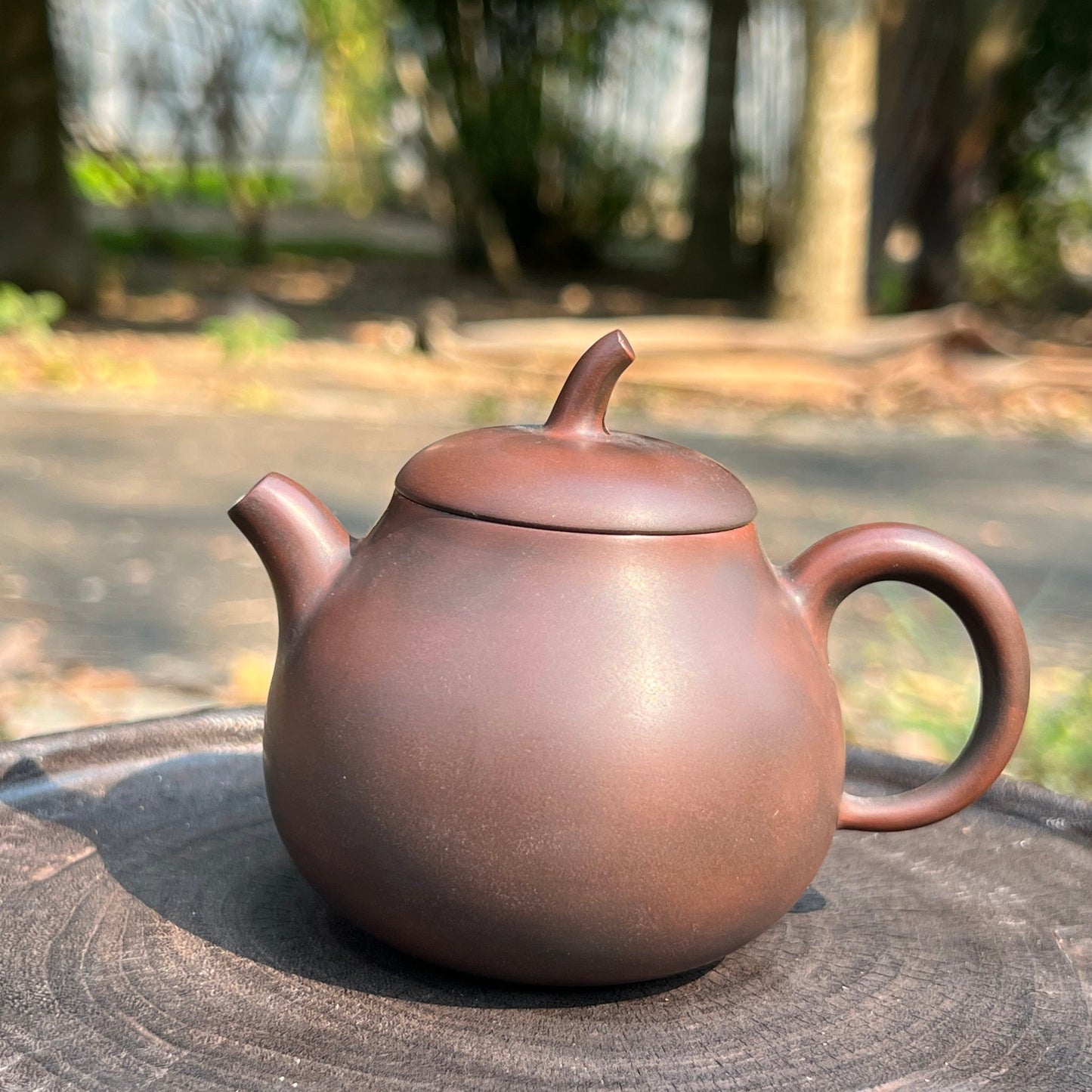 Handcrafted Original Design Chinese Nixing Pottery Teapot Artwork Black Teapot Kungfu Teapot
