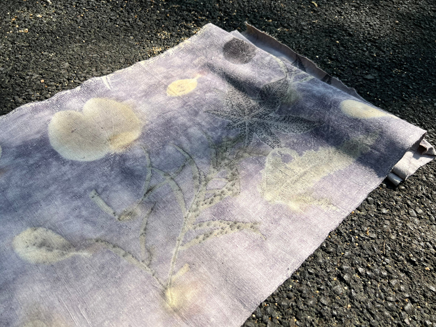 Hand Dyed Mauve Color Tea Table Cloth Natura Plant Dyed Cotton Tea Mat Chabu Chaxi