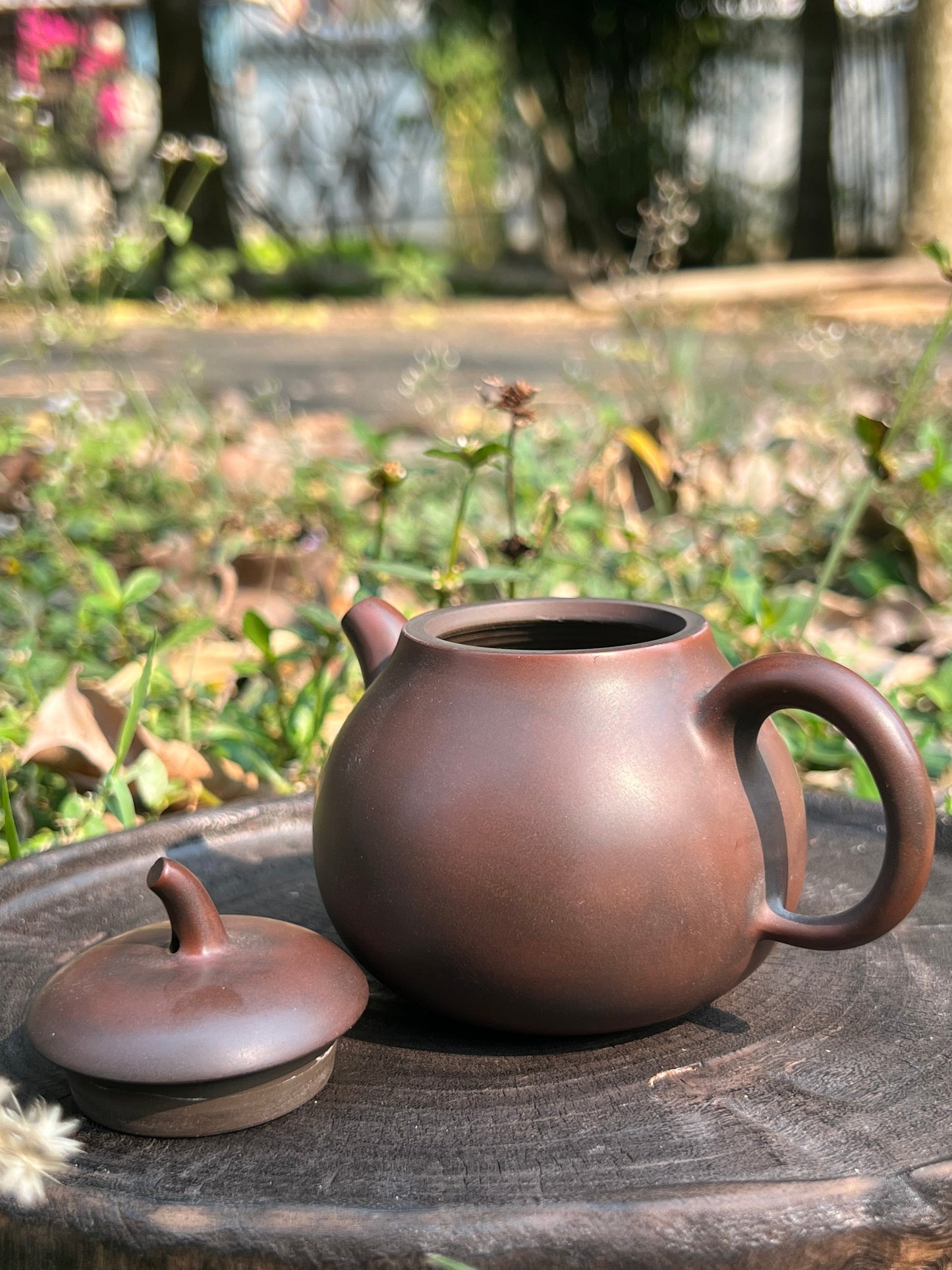 Handcrafted Original Design Chinese Nixing Pottery Teapot Artwork Black Teapot Kungfu Teapot