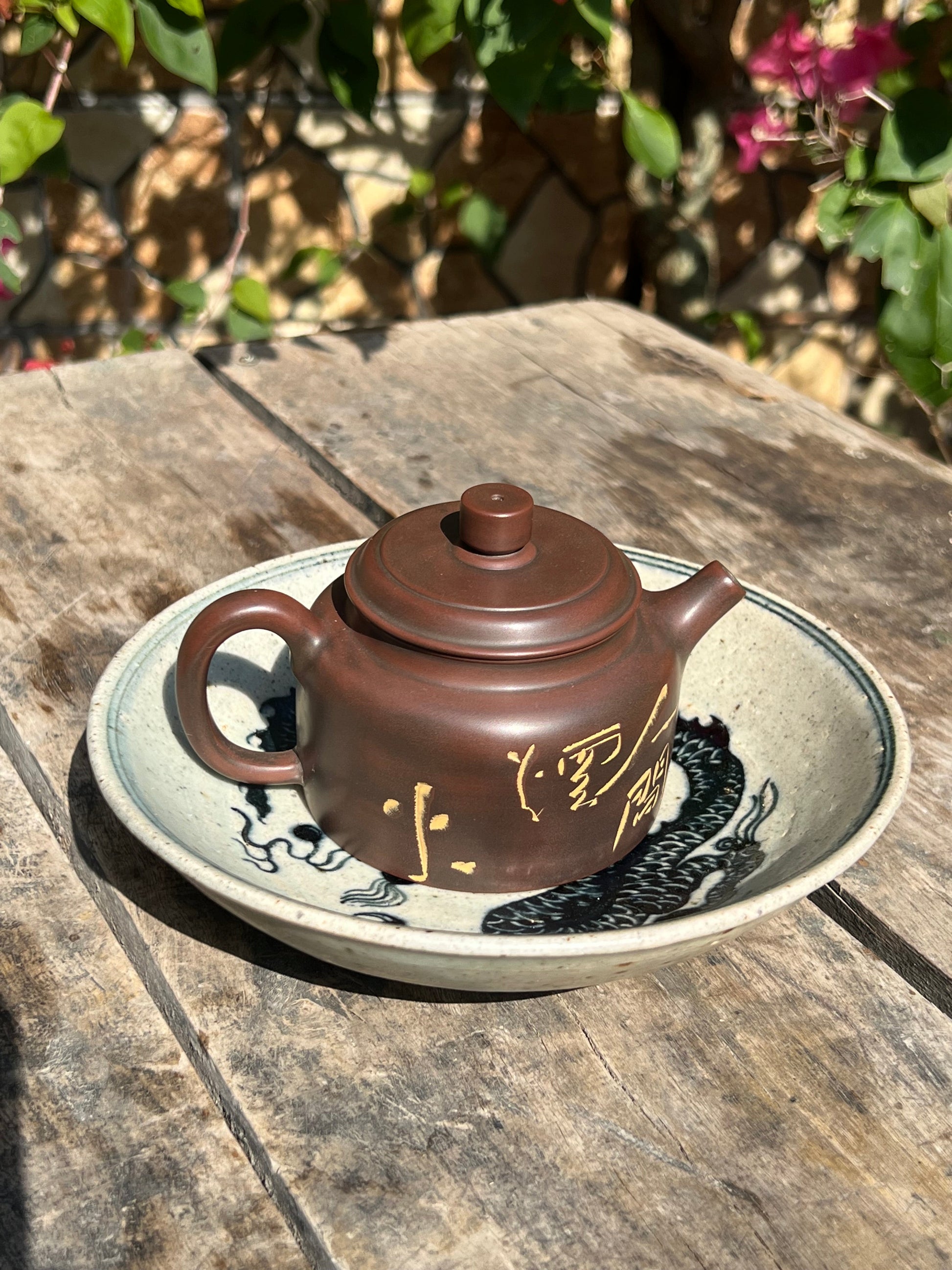 This is a Nixing clay teapot.this is a Chinese Nixing pottery teapot