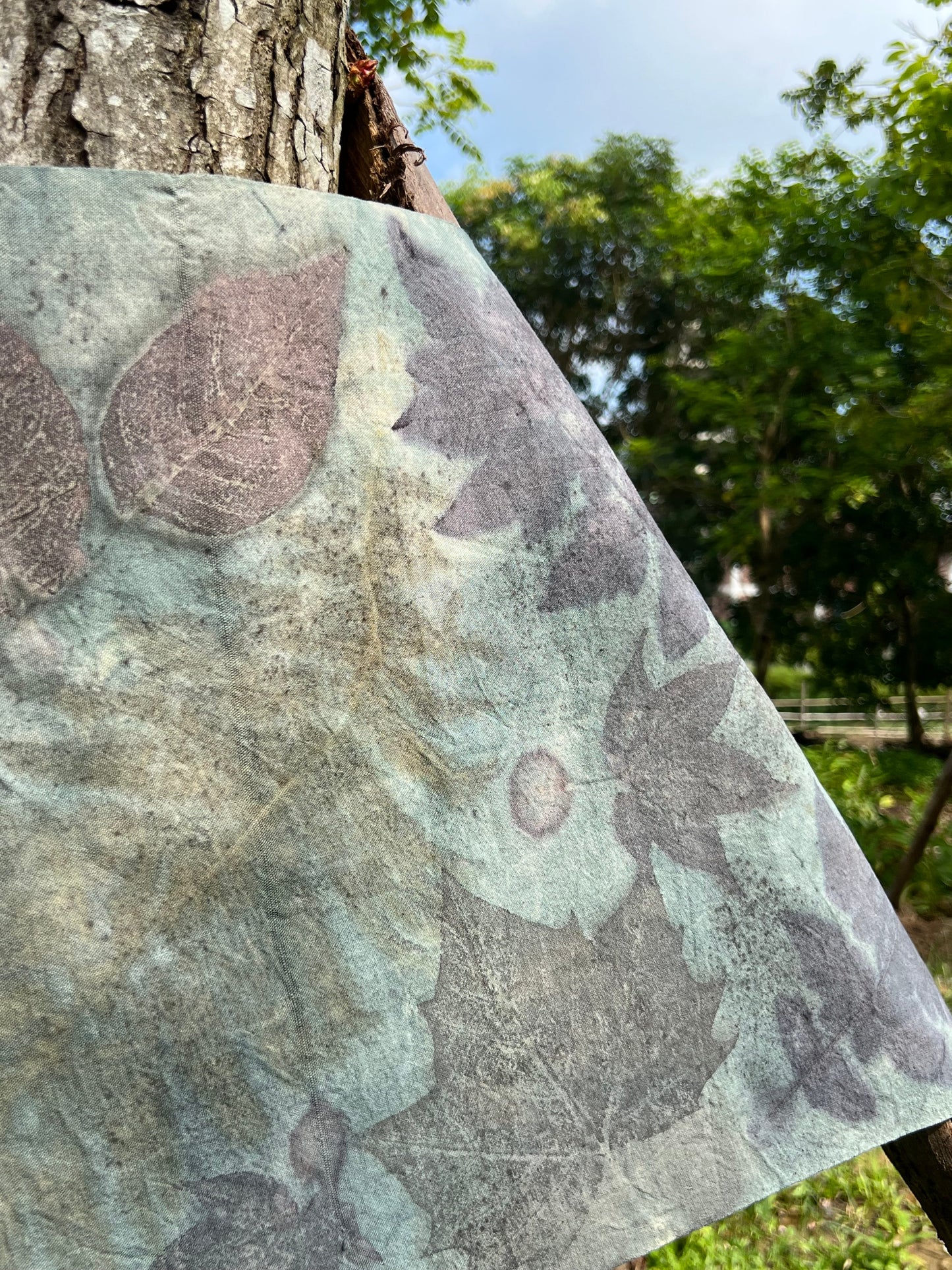 Hand Dyed Tea Table Cloth Natura Cotton Tea Mat Natura Dyed Chabu Chaxi