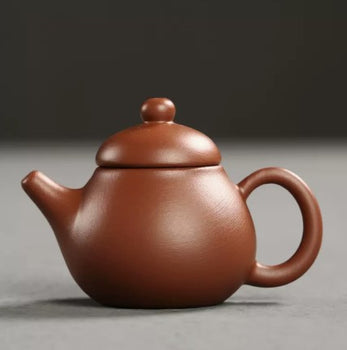 Handcrafted Original Design Chinese Mini Zisha Purple Clay Teapot Artwork Zhuni Teapot