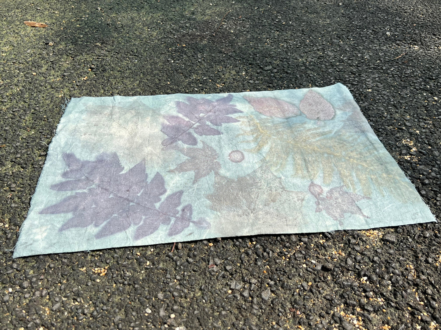 Hand Dyed Tea Table Cloth Natura Cotton Tea Mat Natura Dyed Chabu Chaxi