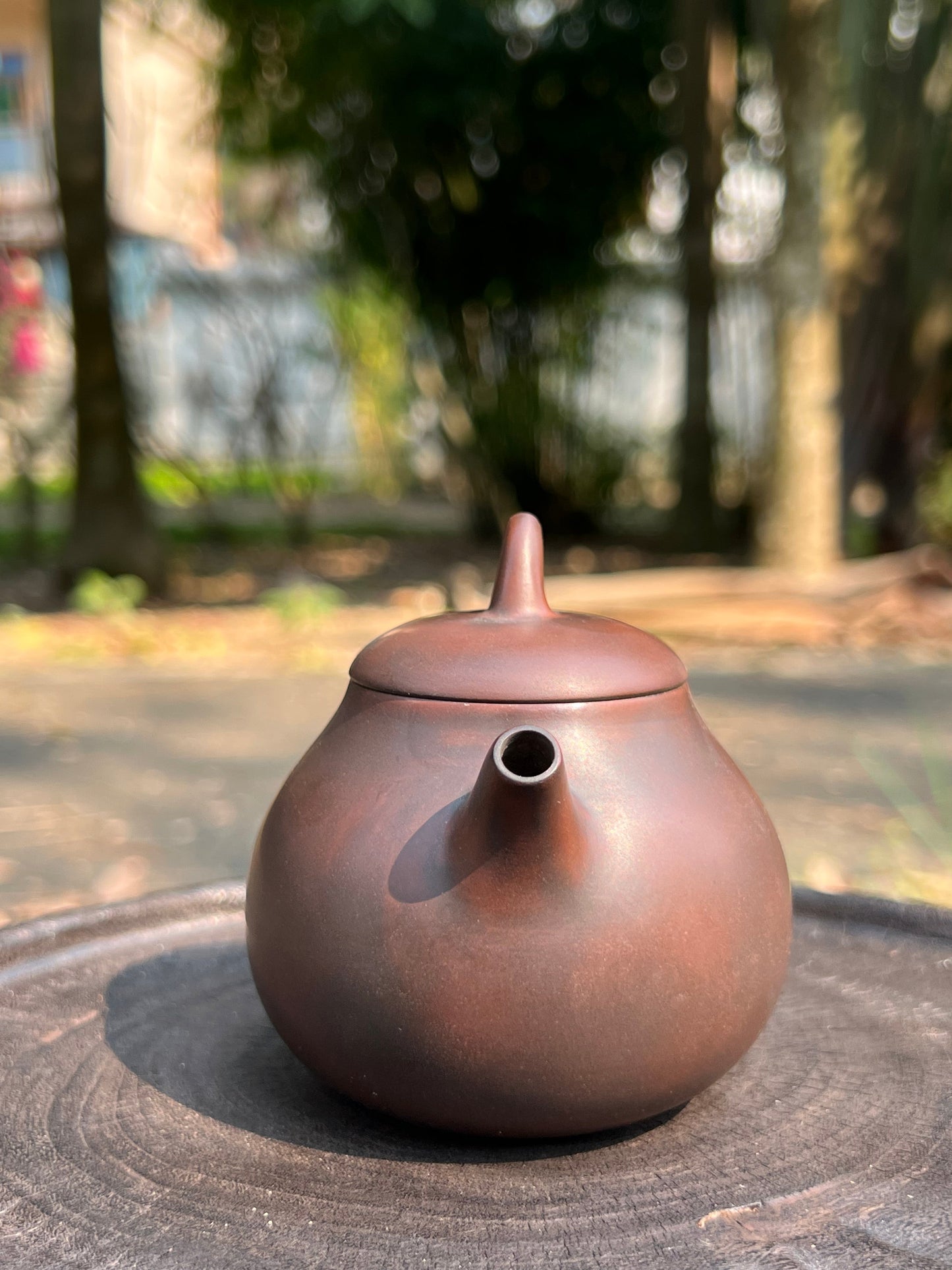 Handcrafted Original Design Chinese Nixing Pottery Teapot Artwork Black Teapot Kungfu Teapot