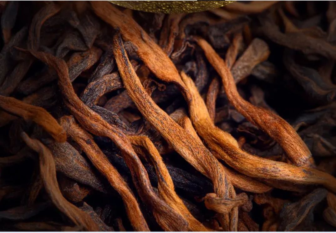 This is Chinese ripe Puerh Xiaoqinggan