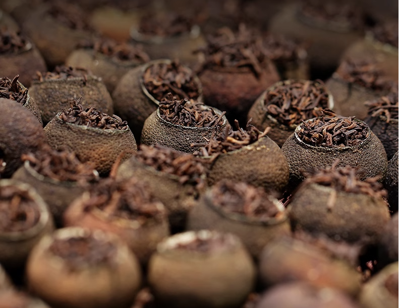 This is Chinese ripe Puerh Xiaoqinggan