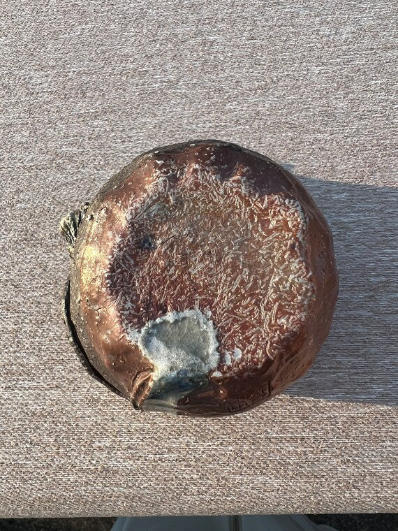 This is a woodfired pottery faircup gongdaobei