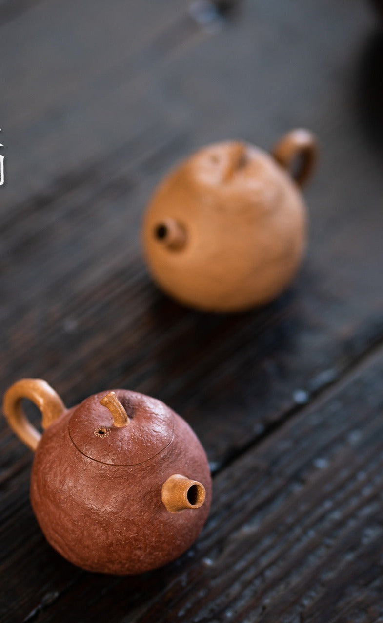 This is a Yixing teapot. this is Chinese yixing clay teapot 