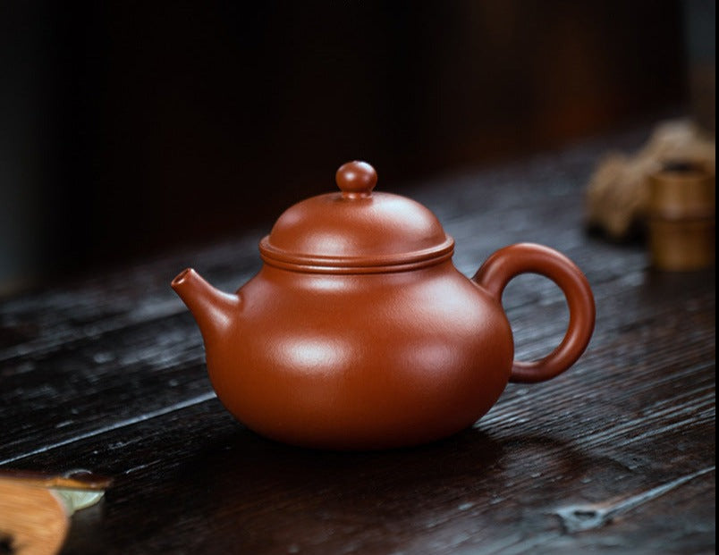 This is a Yixing teapot. this is Chinese yixing clay teapot 