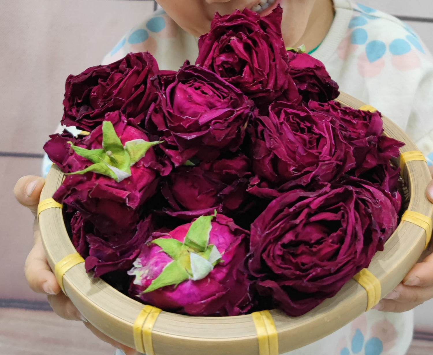 This is Chinese yunnan dried rose edible rose