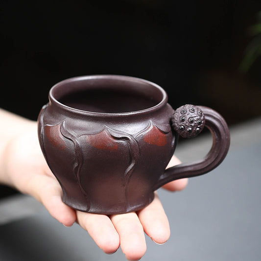 this is a Yixing teacup.this is Chinese Yixing clay teacup