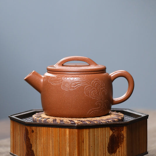 This is a Yixing teapot. this is Chinese yixing clay teapot