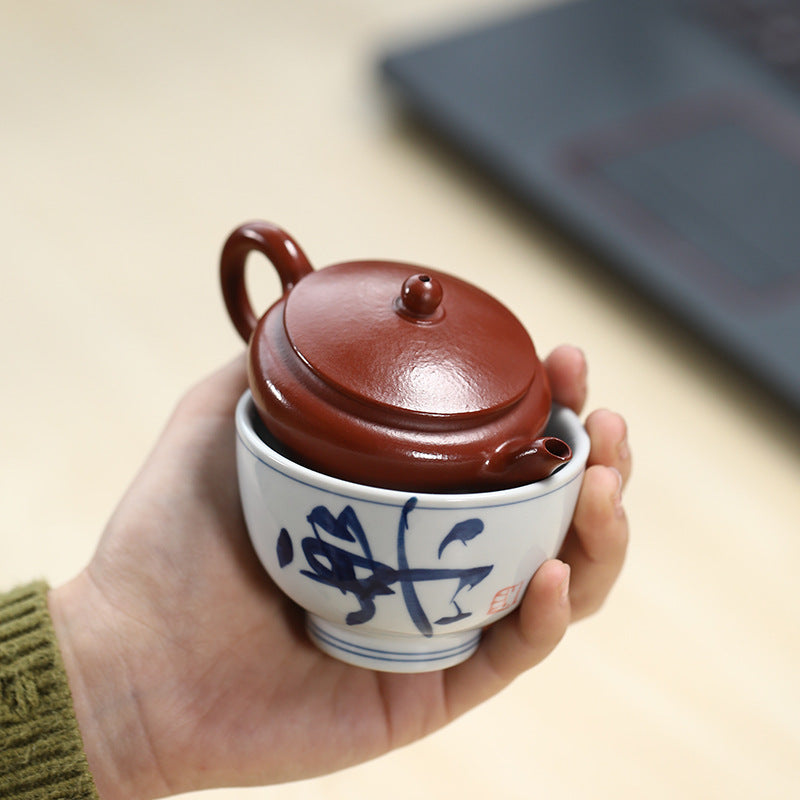 This is a Yixing teapot. this is Chinese yixing clay teapot