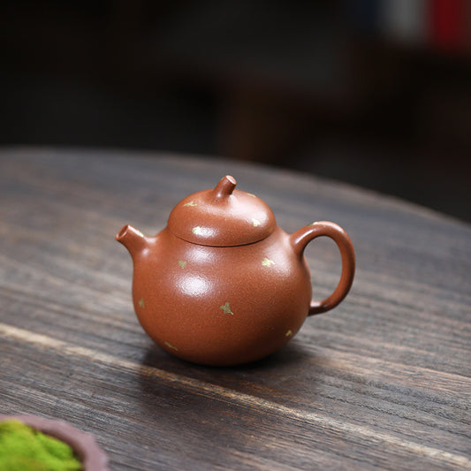 This is a Yixing teapot. this is Chinese yixing clay teapot 