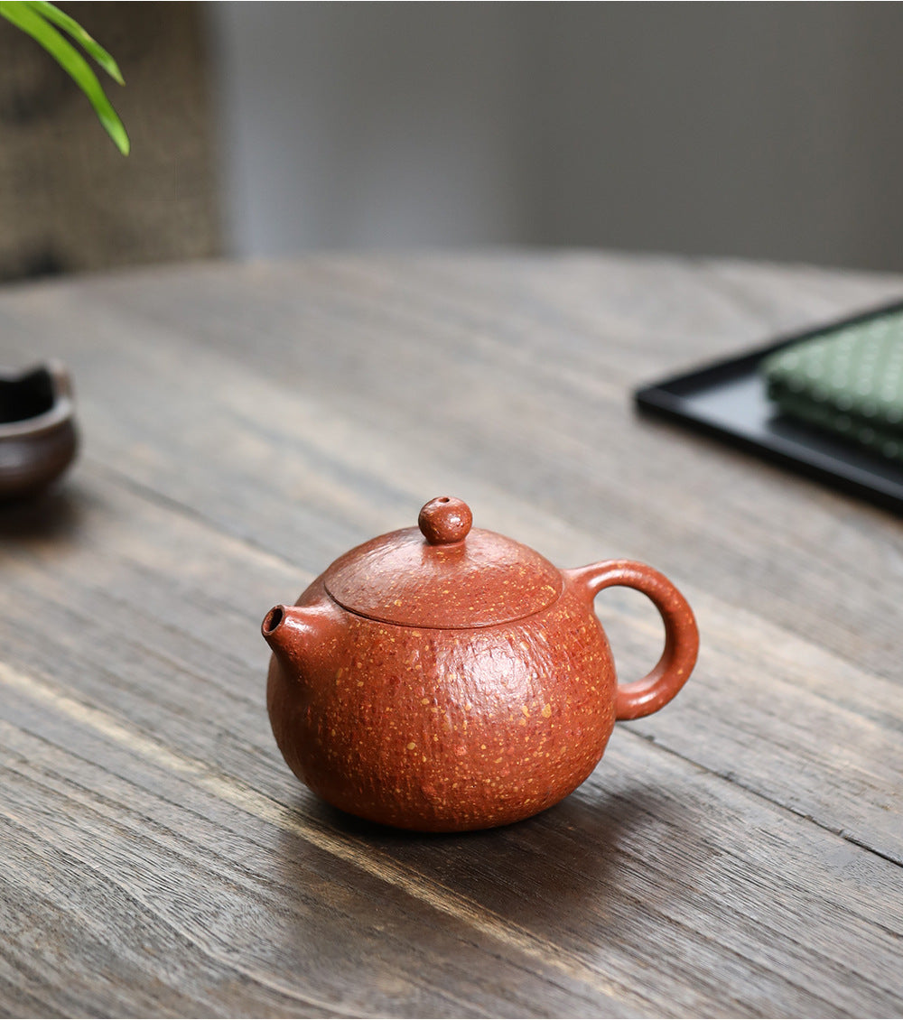 This is a Yixing teapot. this is Chinese yixing clay teapot 