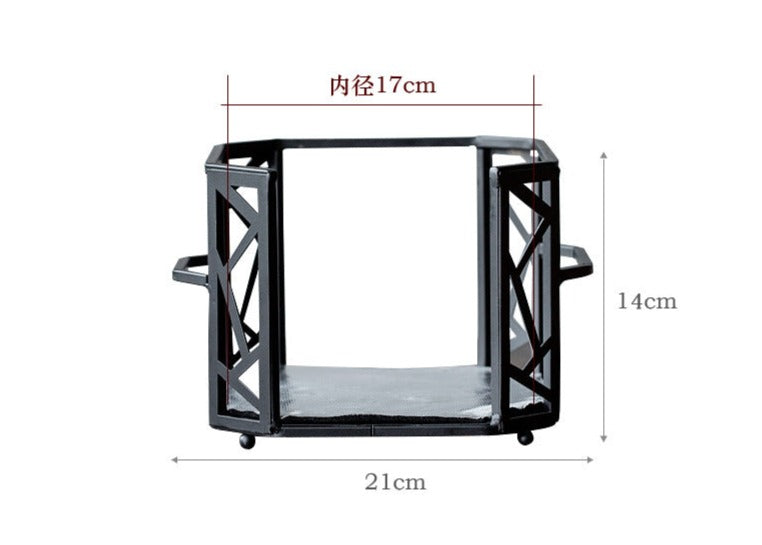 This is an iron stove shelf fenglu rack