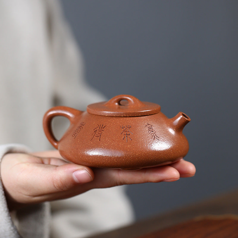 This is a Yixing teapot. this is Chinese yixing clay teapot