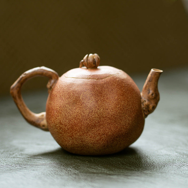 This is a Yixing teapot. this is Chinese yixing clay teapot 