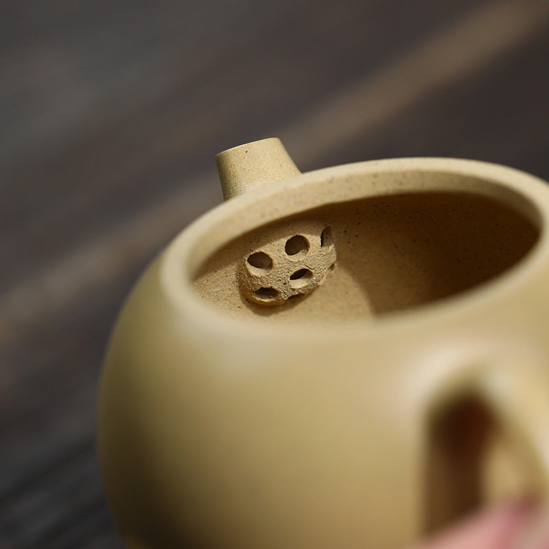 This is a Yixing teapot. this is Chinese yixing clay teapot 