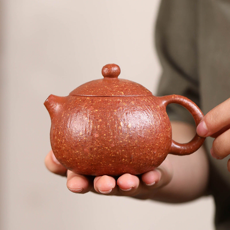 This is a Yixing teapot. this is Chinese yixing clay teapot 