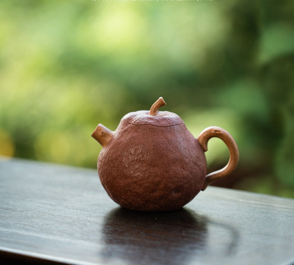 This is a Yixing teapot. this is Chinese yixing clay teapot 