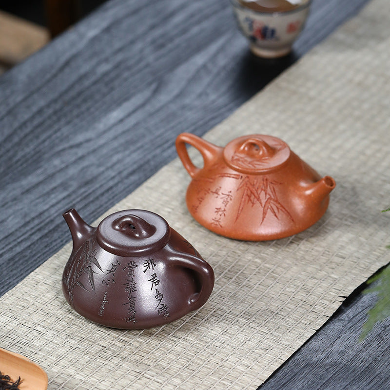 This is a Yixing teapot. this is Chinese yixing clay teapot 