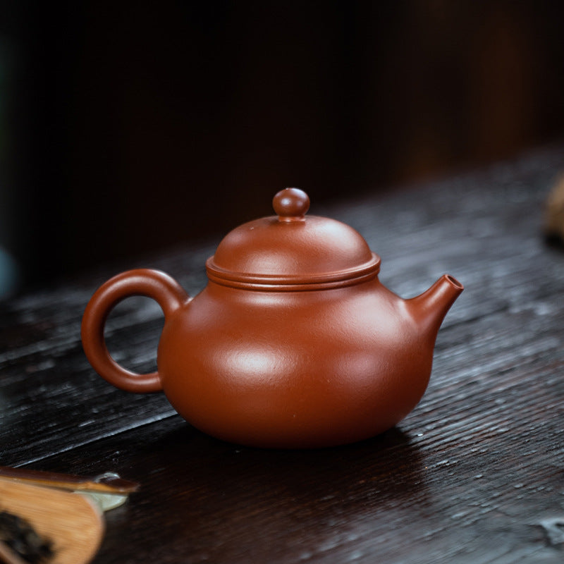 This is a Yixing teapot. this is Chinese yixing clay teapot 