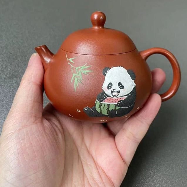 This is a Yixing teapot. this is Chinese yixing clay teapot