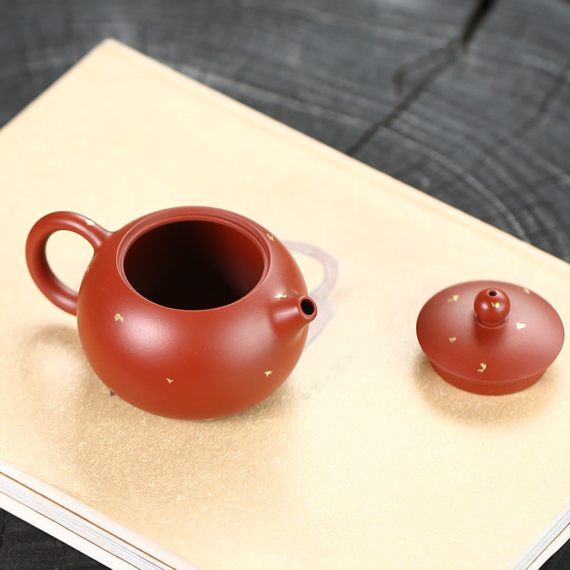 This is a Yixing teapot. this is Chinese yixing clay teapot