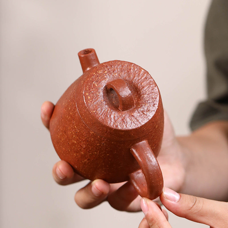 This is a Yixing teapot. this is Chinese yixing clay teapot 