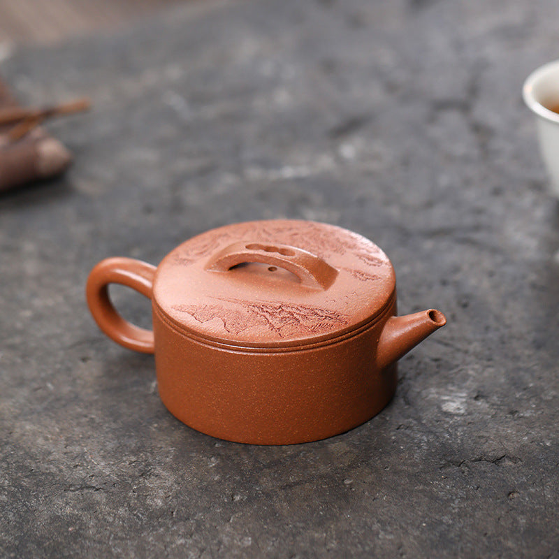 This is a Yixing teapot. this is Chinese yixing clay teapot 