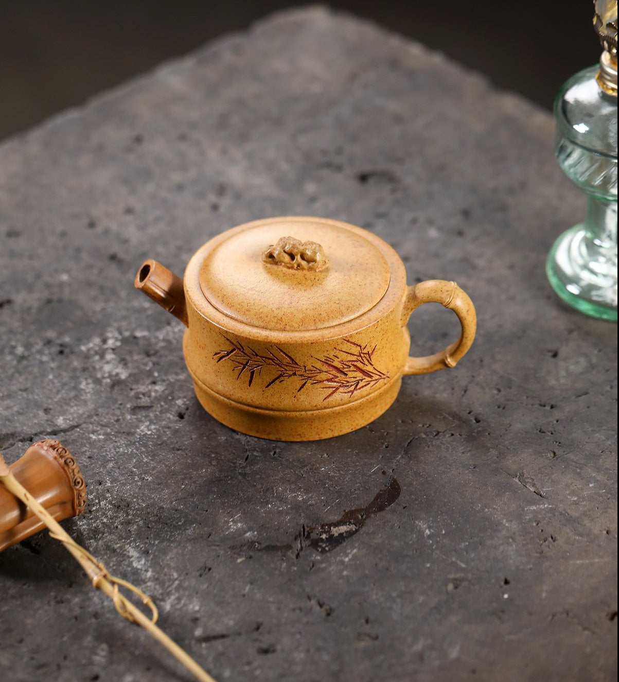 This is a Yixing teapot. this is Chinese yixing clay teapot 