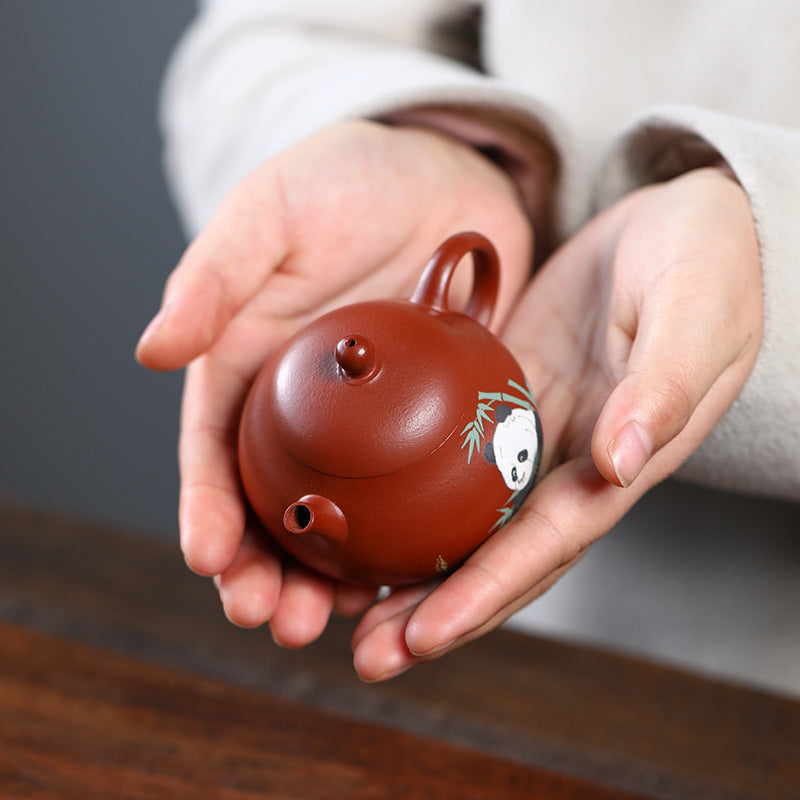 This is a Yixing teapot. this is Chinese yixing clay teapot