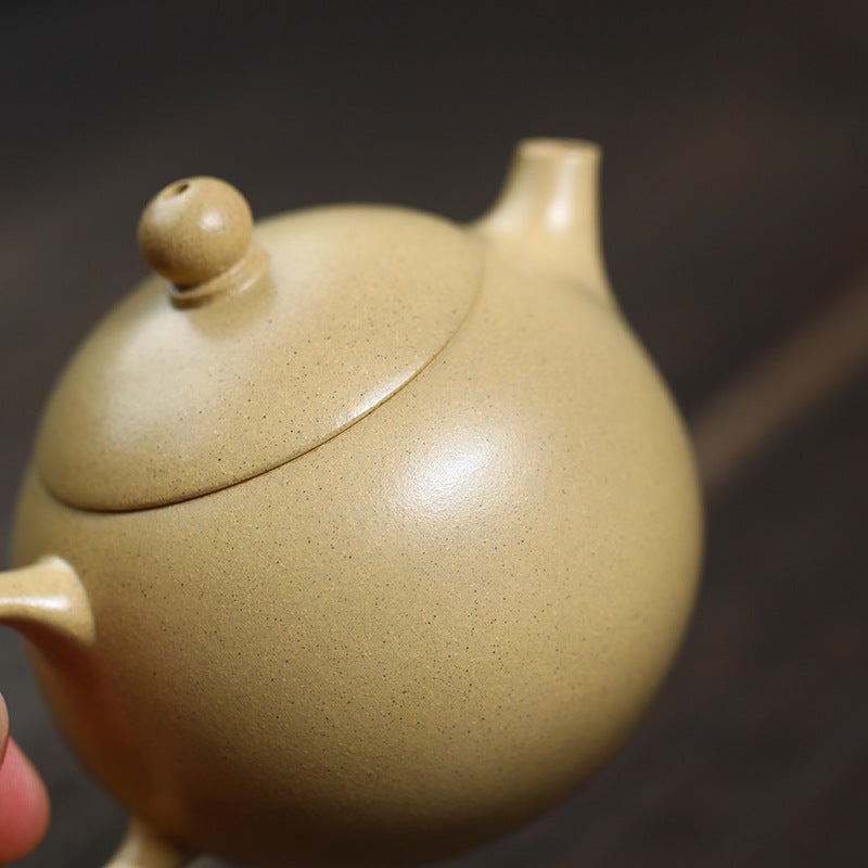 This is a Yixing teapot. this is Chinese yixing clay teapot 