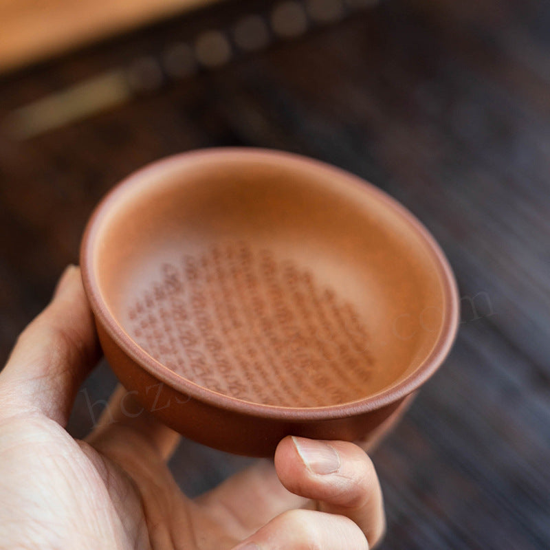 this is a Yixing teacup.this is Chinese Yixing clay teacup