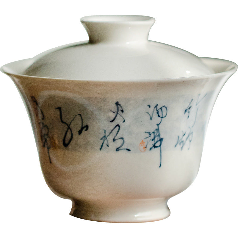 This is a ceramic teapot.this is a ceramic gaiwan