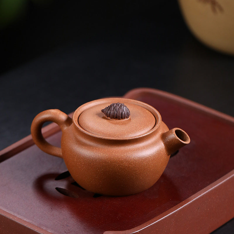 This is a Yixing teapot. this is Chinese yixing clay teapot 